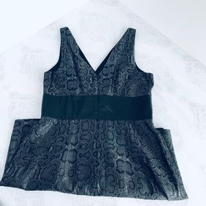 MARIA Bianca Nero | Black Cocktail Mini Dress